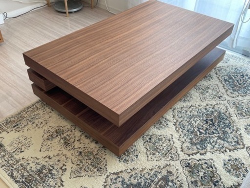 【7/5まで！値下げしました！】【美品】コーヒーテーブル・センターテーブル（CoffeTable397A120）