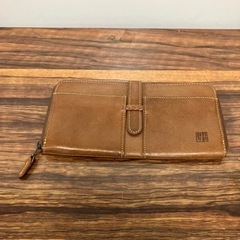 ☆値下げ☆N2406-476 野村修平 長財布 ブラウン ラウン...