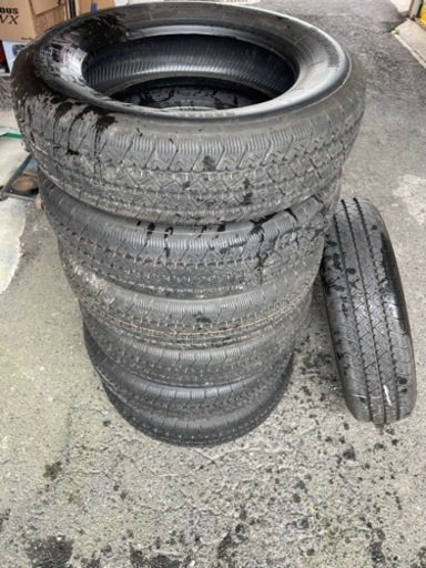 ブリヂストン　V-STEEL 265 205/70R17.5 115/113L LT  7本セット 2023