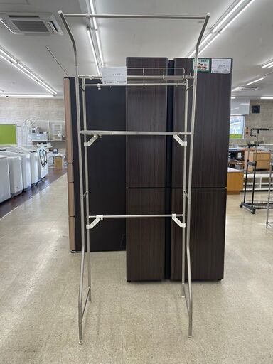 ★ジモティ割あり★  ランドリーラック  H187×D27×W74 クリーニング済み TJ6461