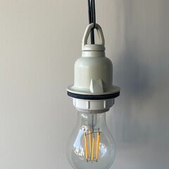 照明ライト　ソケット　吊り下げ式　照明器具　4個　笠松電機製作所　中古