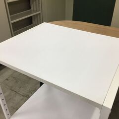 中古　サンワダイレクト（サンワサプライ） プリンタスタンド　 プリンターワゴン プリンターラック プリンター台 キャスター付 　レーザープリンタ対応　キッチンラック　18段階調整　W600×D500×H1000mm　愛知　一宮市　江南市　稲沢市　岩倉市　名古屋　岐阜　各務ヶ原　羽島　三重　グッドプライス一宮の画像