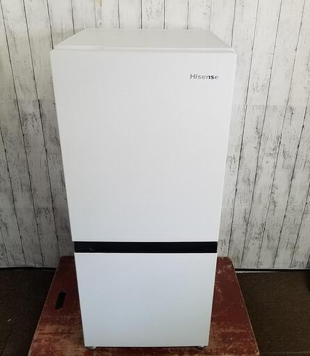【極上品】2ドア冷蔵庫　ハイセンス　135L　2022年製品　HR-D13E2W