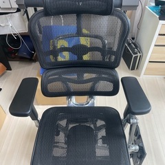 Ergohuman | Ergohuman PRO High Type Ottoman メッシュタイプ(Elastomeric Mesh) | KM-11 BK