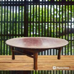 【本物】古家具　大きめ　ちゃぶ台の画像