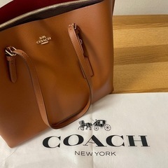 【未使用】COACH トートバッグ　A4収納可