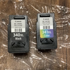 Canon純正インクカートリッジ　３４０ＸＬ(黒)３４１ＸＬ(カラー)