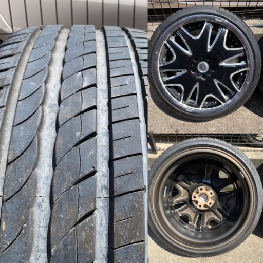 [売約済み]オマケ付き！バリ山PIRELLI.フォルケン235/35/19 ホイールリネアスポーツ19インチ