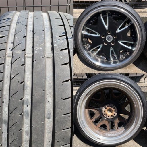 [売約済み]オマケ付き！バリ山PIRELLI.フォルケン235/35/19 ホイールリネアスポーツ19インチ