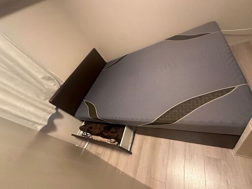 ニトリ　収納付きダブルベット