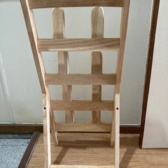 木製スリッパ立て4段の画像