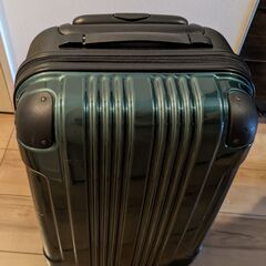 スーツケース 小（グリーン）  TSAロック付き