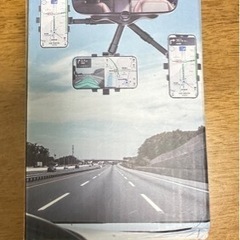 【新品】車バックミラー付け用フォンホルダー　