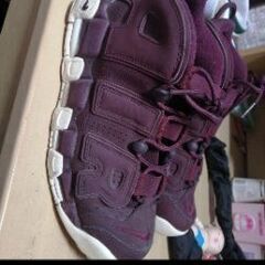 メンズスニーカー　NIKE ナイキ　エアモアアップテンポ ナイトマルーン ボルドの画像