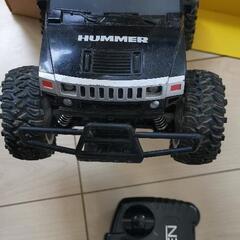 HUMMER H2（ハマー）ラジコン（シルバー）　おもちゃの画像
