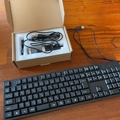 USBキーボードとマイクのセット