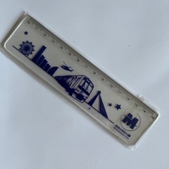 【未開封】電車　みなとみらい線　１５センチアクリル定規の画像