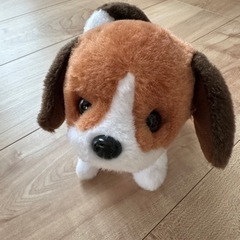 【あげます／ジャンク品】イワヤ　動くぬいぐるみ　　犬　