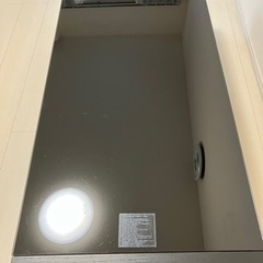 天板ガラス製のローテーブル 値下げ交渉可の画像