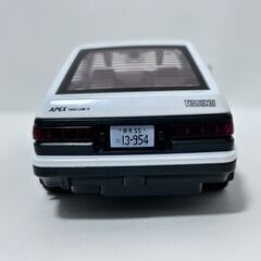 トヨタ トレノ AE86 1/32 モデルカー ミニカー ダイキャストカー 京商 オートアート トミカ 頭文字D 藤原とうふ店 プレミアムverの画像