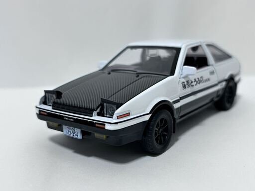 トヨタ トレノ AE86 1/32 モデルカー ミニカー ダイキャストカー 京商 オートアート トミカ 頭文字D 藤原とうふ店 プレミアムver