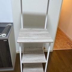 キッチンラック コンセント付きの画像