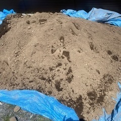 【取引完了】家庭菜園で使用の残土