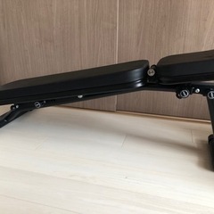 リーディングエッジ LE-B80 トレーニングベンチ マルチポジション 折り畳み式 耐荷重300kg 角度調整機能 フラットベンチ インクラインベンチ デクラインベンチの画像
