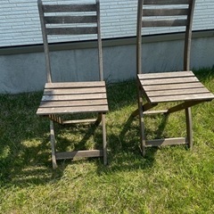 【12/14までお値下げ】IKEA ガーデンセット、屋外 テーブル イス セットの画像