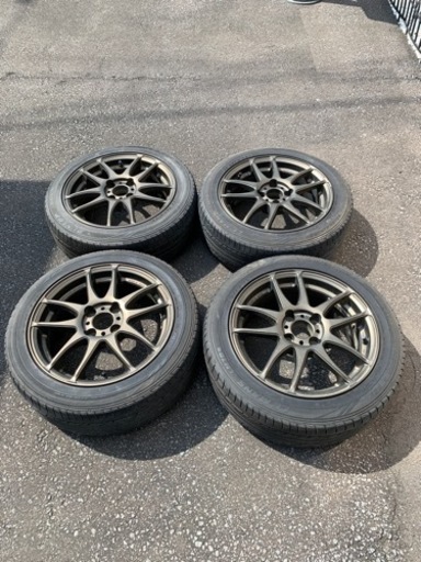 work エモーションCR キワミ　15インチ　車のパーツ タイヤ、ホイール