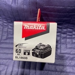 【新品⭐︎未使用⭐︎マキタ　バッテリー　18V 6.0】