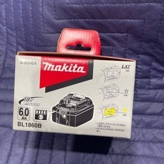 【新品⭐︎未使用⭐︎マキタ　バッテリー　18V 6.0】