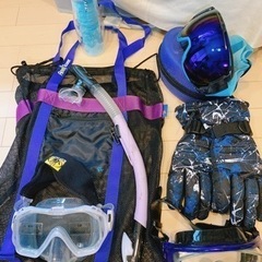 3名相談中【2万円分】美品スノボーセット&シュノーケリングセットセット