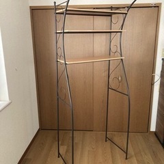 お洒落なランドリーラック