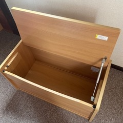 収納チェア　スツールの画像