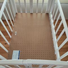 KATOJIベビーベッド（折りたたみ式）の画像