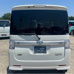 【支払総額17.8万円】h25年式タントカスタム後期型 人気のパール車検令和8年6月機関良好 パワスラ フルセグTV エアコンバッチリ 修復歴無しの画像