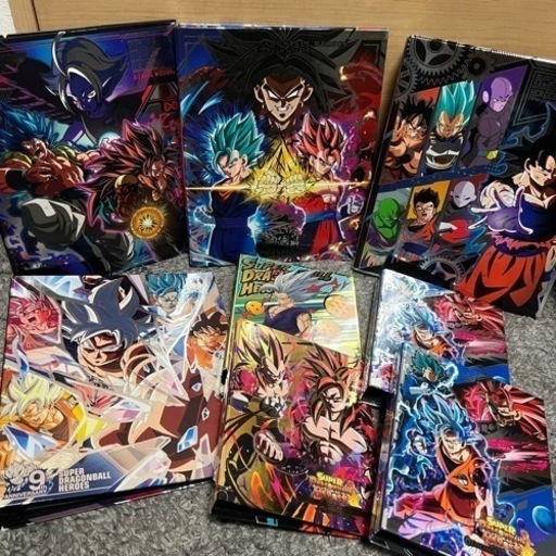DRAGON BALL  No.624　ドラゴンボールヒーローズ　カードバインダー8点　カード付