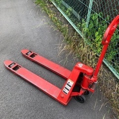 ジャンク　
ビシャモン　ハンドリフト　ハンドパレットトラック の画像