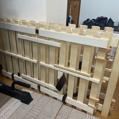 家具 すのこベッドの画像