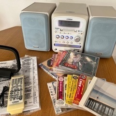 ビクターメモリーコンポUX-QM7 CD付き