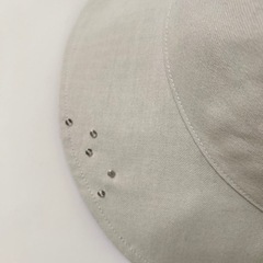 リバーシブル帽子　未使用の画像