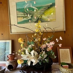 【中古】造花 置物の画像