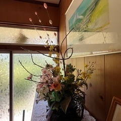 【中古】造花 置物の画像