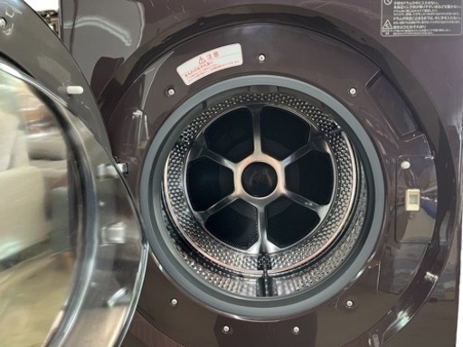NO.1518【2022年製】TOSHIBA 東芝 電気洗濯乾燥機 ドラム式洗濯機 TW-127XP1L 洗濯12kg乾燥7kg ドア
