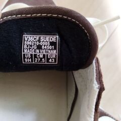 VANSスニーカーの画像