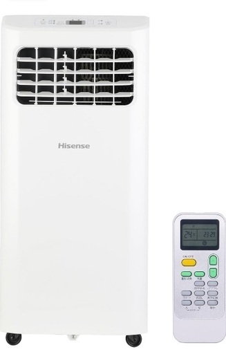 【使用3ヶ月】ハイセンス HPAC-22G スポットエアコン 移動式エアコン