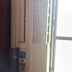 【中古】窓型エアコン　TIW-A18DSE　トヨトミ　稼働品