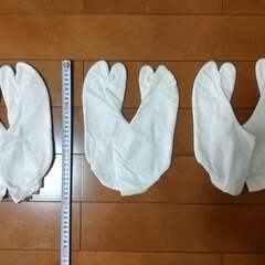 足袋３足　中古　＊６月１９日迄にお受け渡し可能な方