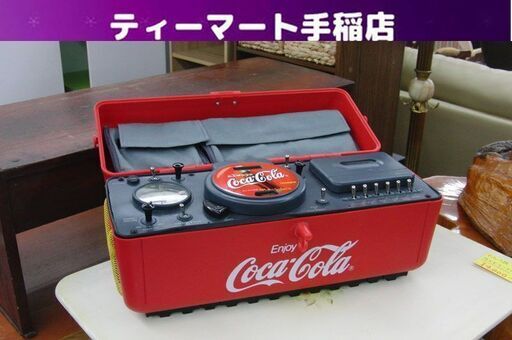 希少 TEAC コカ・コーラ ラジカセ PC-D10 CD カセット ラジオ 赤 レア レトロ ヴィンテージ 非売品 懸賞 ジャンク インテリア 札幌 手稲